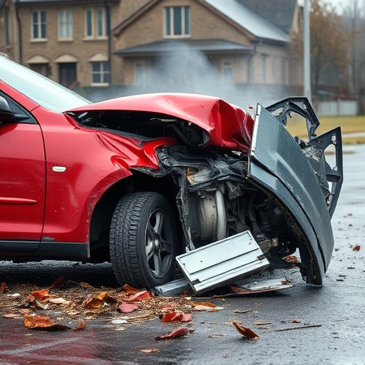car crash damage