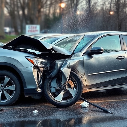 car crash damage
