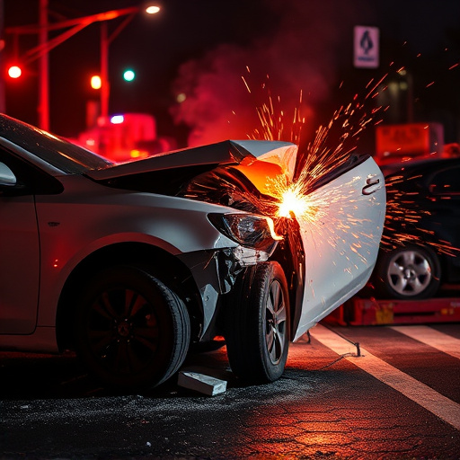 car crash damage
