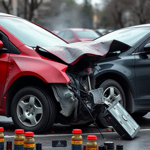 car crash damage