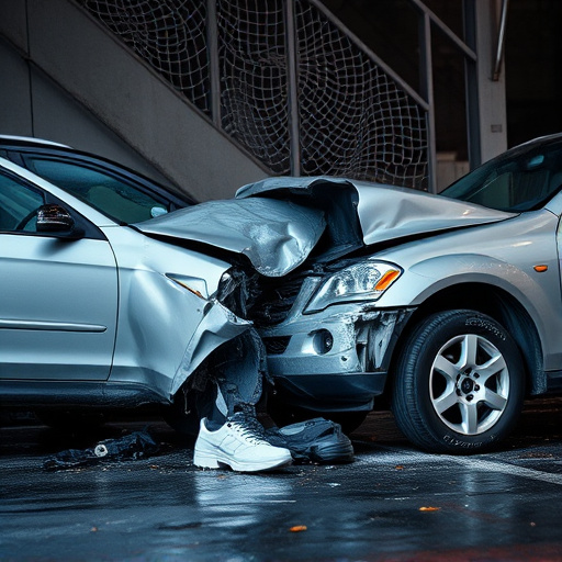 car crash damage