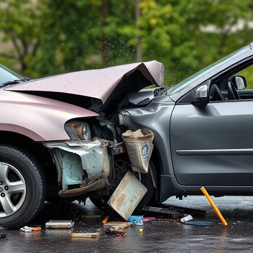 car crash damage