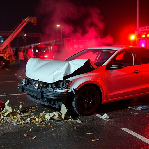 car crash damage