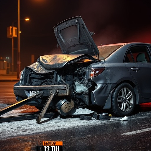 car crash damage