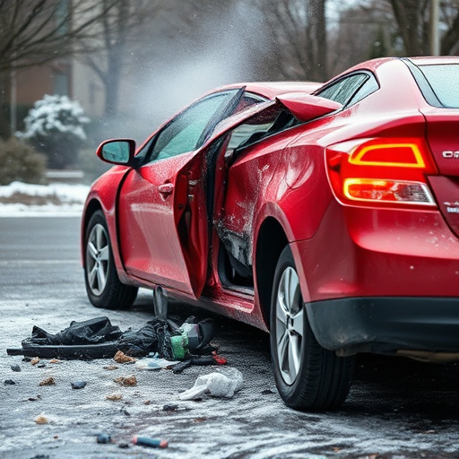 car crash damage