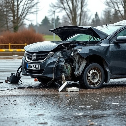 car crash damage