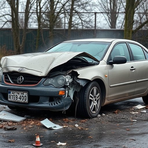 car crash damage