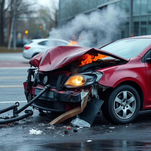 car crash damage