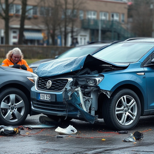 car crash damage