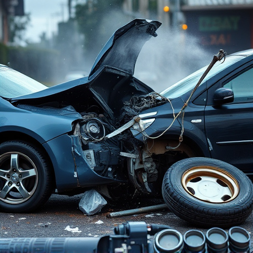 car crash damage