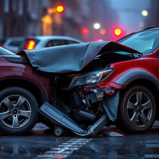 car crash damage