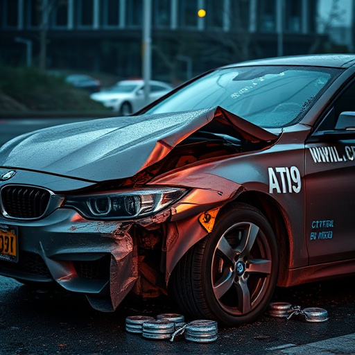 car crash damage