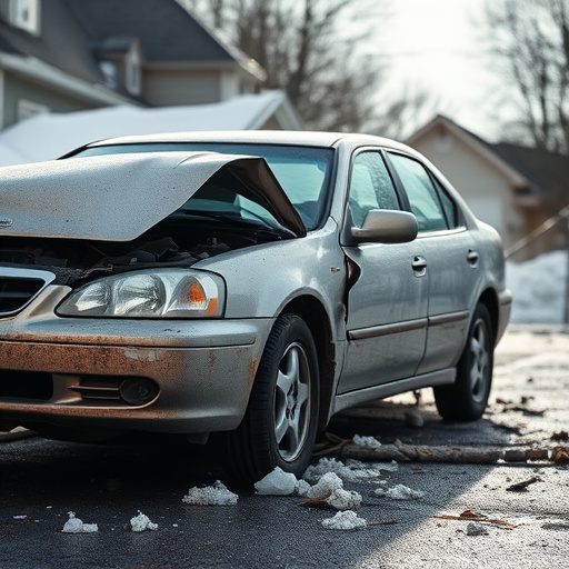car crash damage