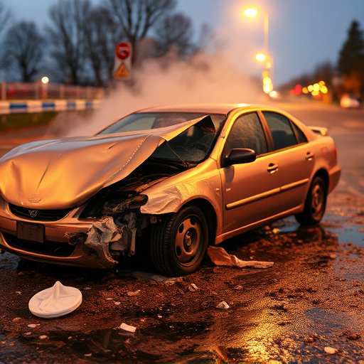 car crash damage