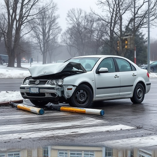 car crash damage