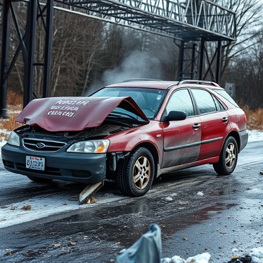 car crash damage