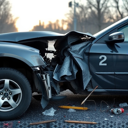 car crash damage