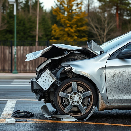 car crash damage