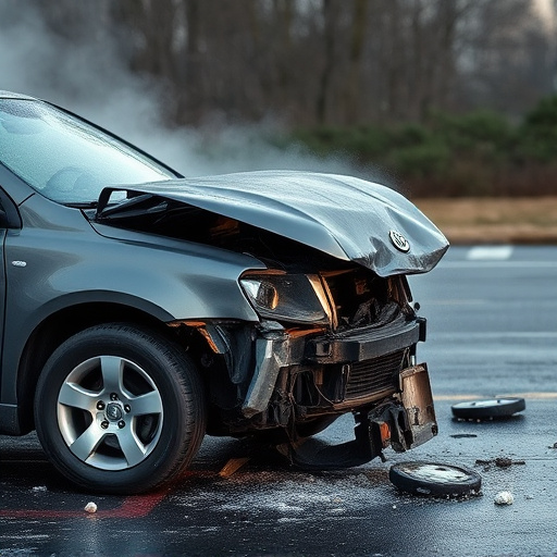 car crash damage