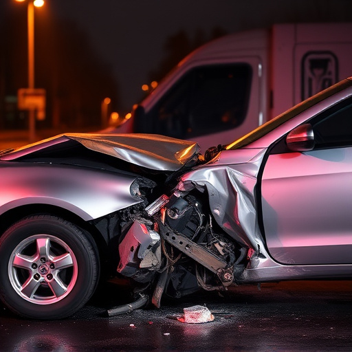 car crash damage