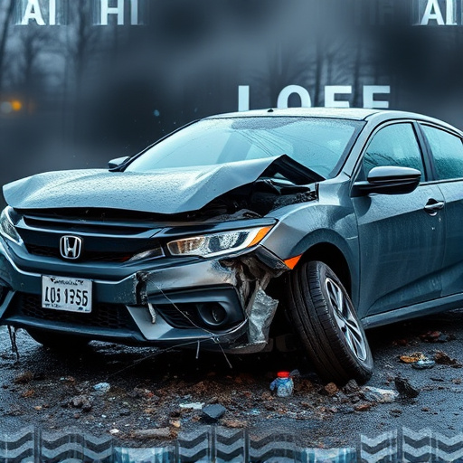 car crash damage