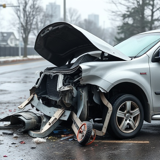 car crash damage
