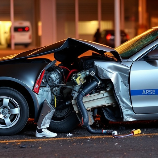 car crash damage