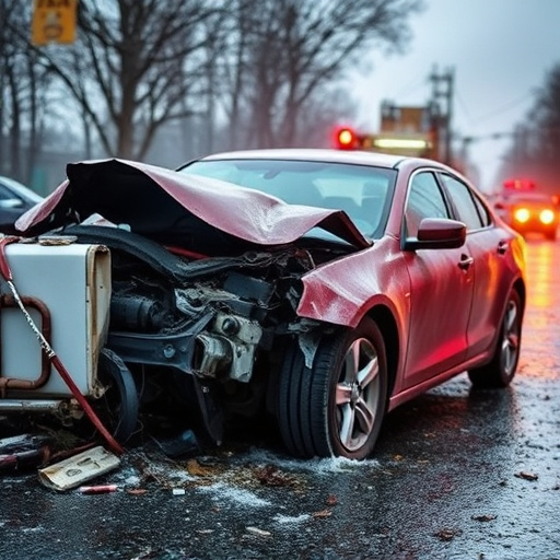 car crash damage