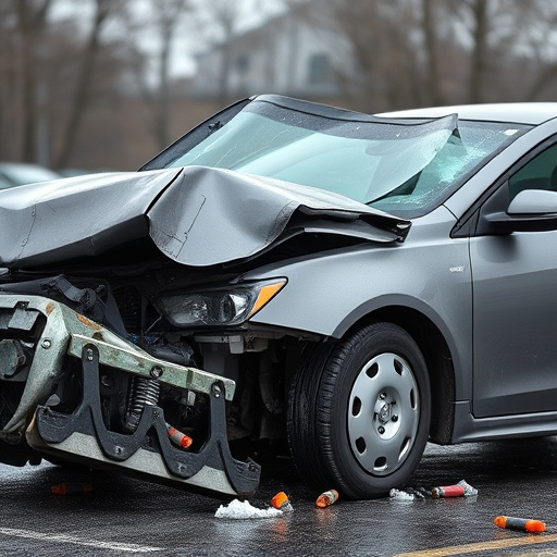 car crash damage