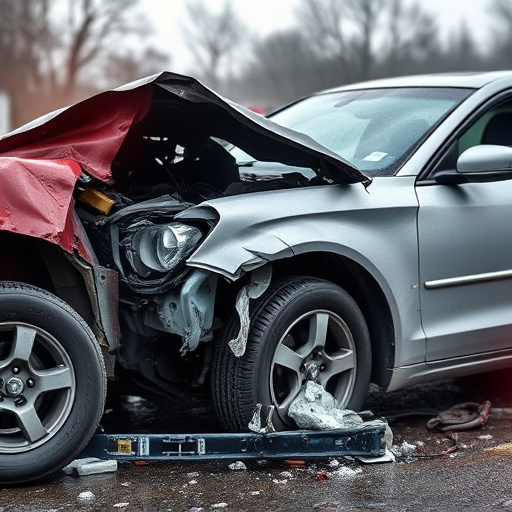 car crash damage