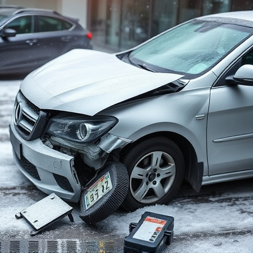 car crash damage