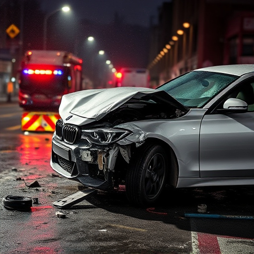 car crash damage