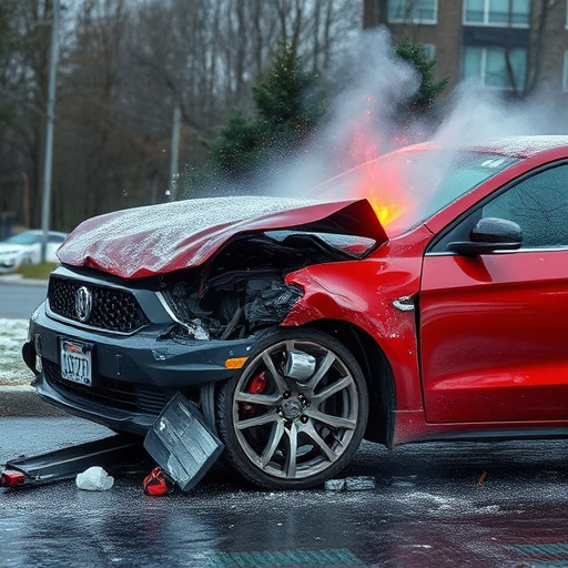 car crash damage