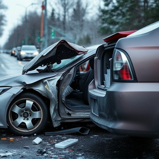 car crash damage