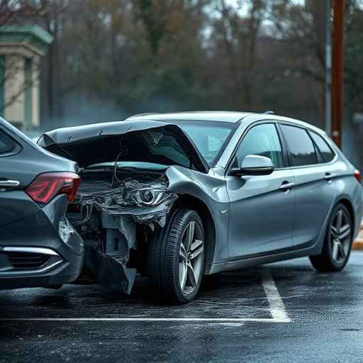 car crash damage