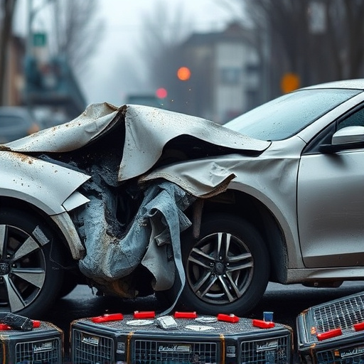 car crash damage