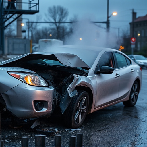 car crash damage
