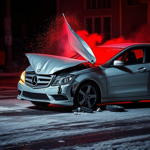 car crash damage