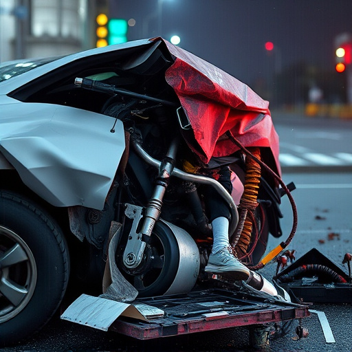car crash damage
