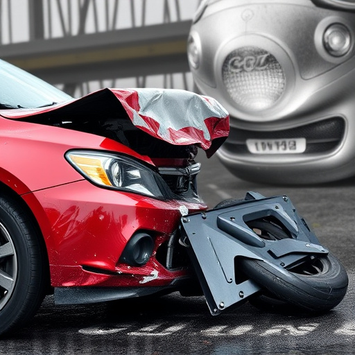 car crash damage