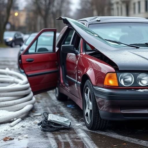 car crash damage