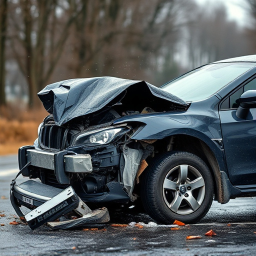 car crash damage