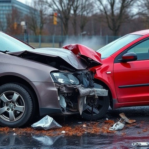 car crash damage