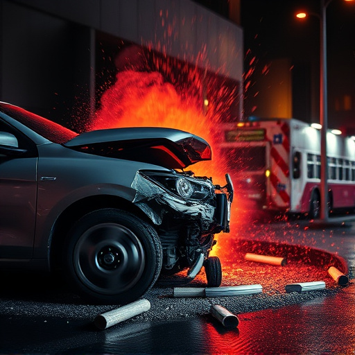 car crash damage