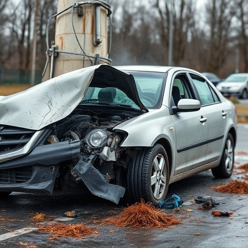 car crash damage