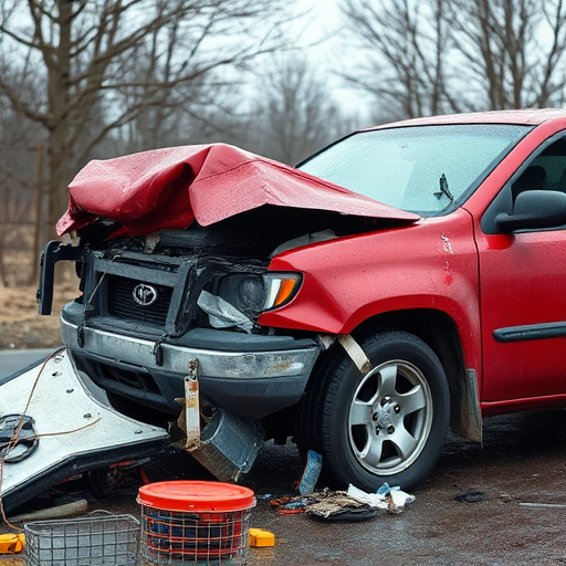car crash damage
