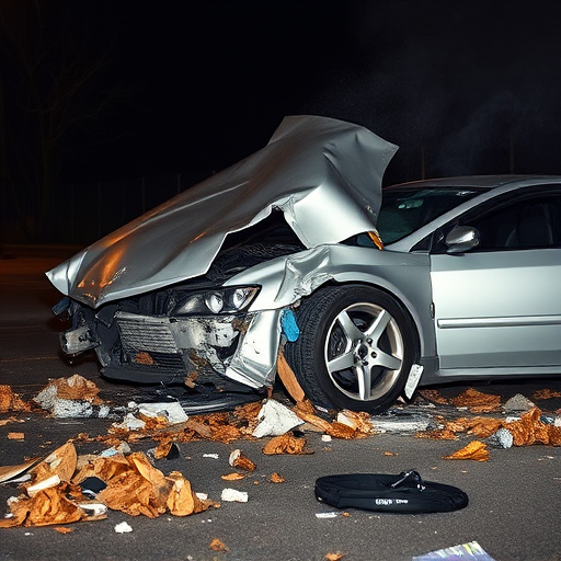 car crash damage