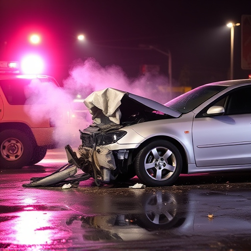 car crash damage