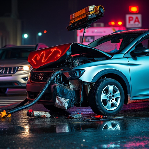 car crash damage