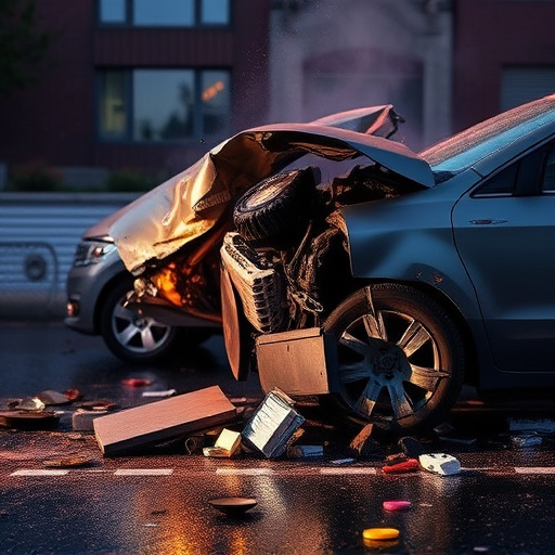 car crash damage
